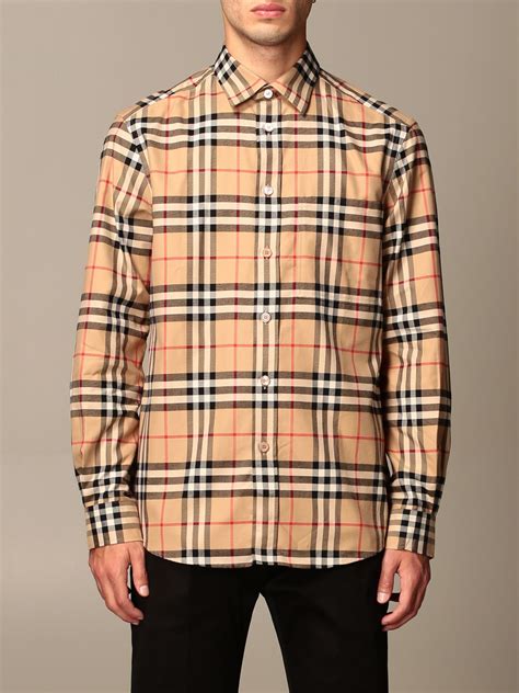 camicia burberry vintage|Burberry vintage a camicie Casual e maglie da uomo.